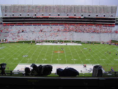 Welcome to Jordan-Hare Stadium. Hey everyone. I have arrived at the stadium here in Auburn and let me tell you: