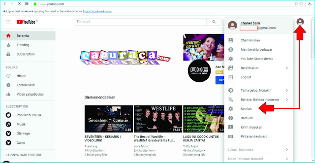 Cara Menghapus Channel di Youtube