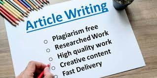 Creative Writing (Content Writing, Article Writing)