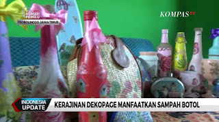 Sejak dirintis sejak awal 2018 lalu, ribuan produk decoupage berhasil terjual. Melalui bazaar, pameran, via media sosial, hingga dipasarkan manual di toko asesoris milik pengrajin. Harga produk decoupage berkisar antara 25 ribu rupiah hingga Rp 125 ribu, tergantung jenis ukuran dan tingkat kesulitan.