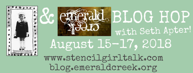 StencilGirl® Products & Emerald Creek Blog Hop