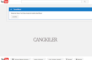 Cara Verifikasi Chanel Youtube