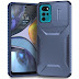 For Motorola Moto G22 2024 Sliding Camshield Phone Case(Blue