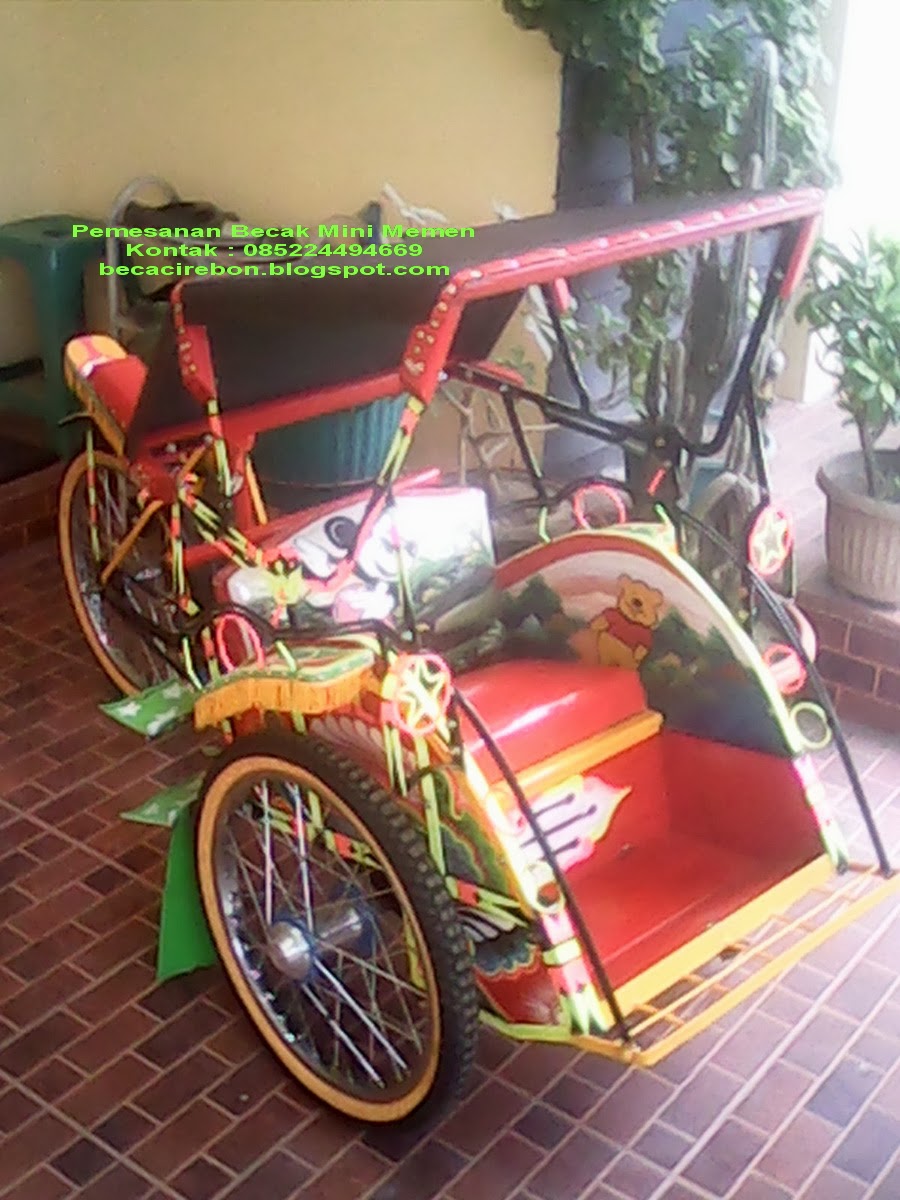  Beca Cirebon Gambar Becak Mini Memen Oktober 2013 For Sale