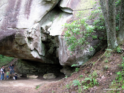 huge Rock Cave