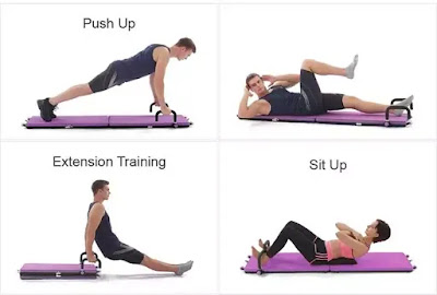 Portable Full Body Exercise Home Gym Workout Kit with Resistance Bands