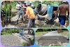 Pembangunan Jalan Cor Beton Desa Suka Jaya Diduga Dikerjakan  Asal Selasai Tidak Sesuai RAB 