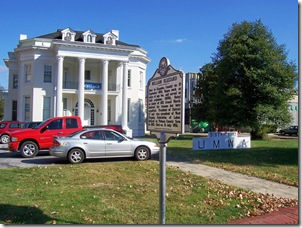 William Blizzard marker in front of UMWA District 17 Headquarters in Charleston, WV
