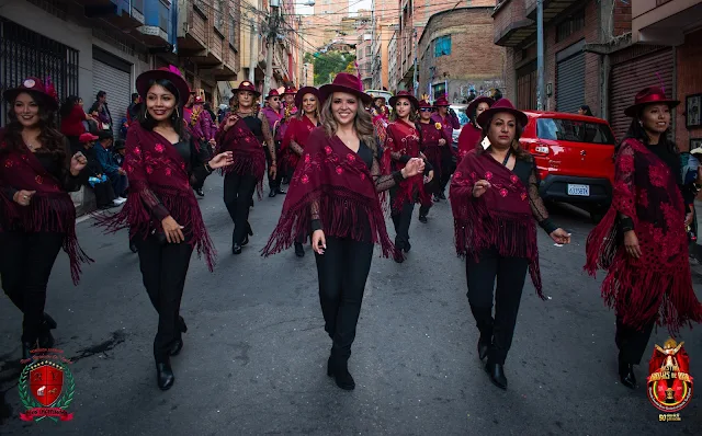 Morenada Juventud Rosas Residentes de Viacha Los Legítimos