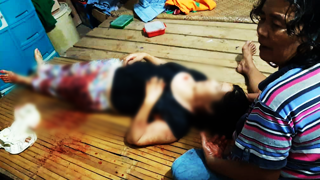 An overseas Filipino worker who had just arrived from Malaysia last August 5 was stabbed to death by her own husband inside their house in Zamboanga Del Sur.       Ads  The OFW was washing their clothes when the argument between the couple heated after the wife questioned the husband about the latter's debts, according to the witnesses.      In the middle of the discussion, the husband grabbed a knife and ruthlessly stabbed his wife until she was lifeless.  Ads      Sponsored Links          Photos of the overseas Filipina worker killed by her own husband have been released by PNP Tabina, Zamboanga del Sur.  The victim identified as Emily Lariosa, 34, was declared dead on arrival at the hospital.  Parricide charges will be pressed on the suspect and the husband of the OFW, Erwin Cape Lariosa, 33.    The initial investigation of the authorities revealed that the couple’s confrontation happened while the victim was washing their clothes.