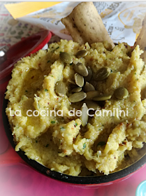 Dip de coliflores asadas al curry (La cocina de Camilni)