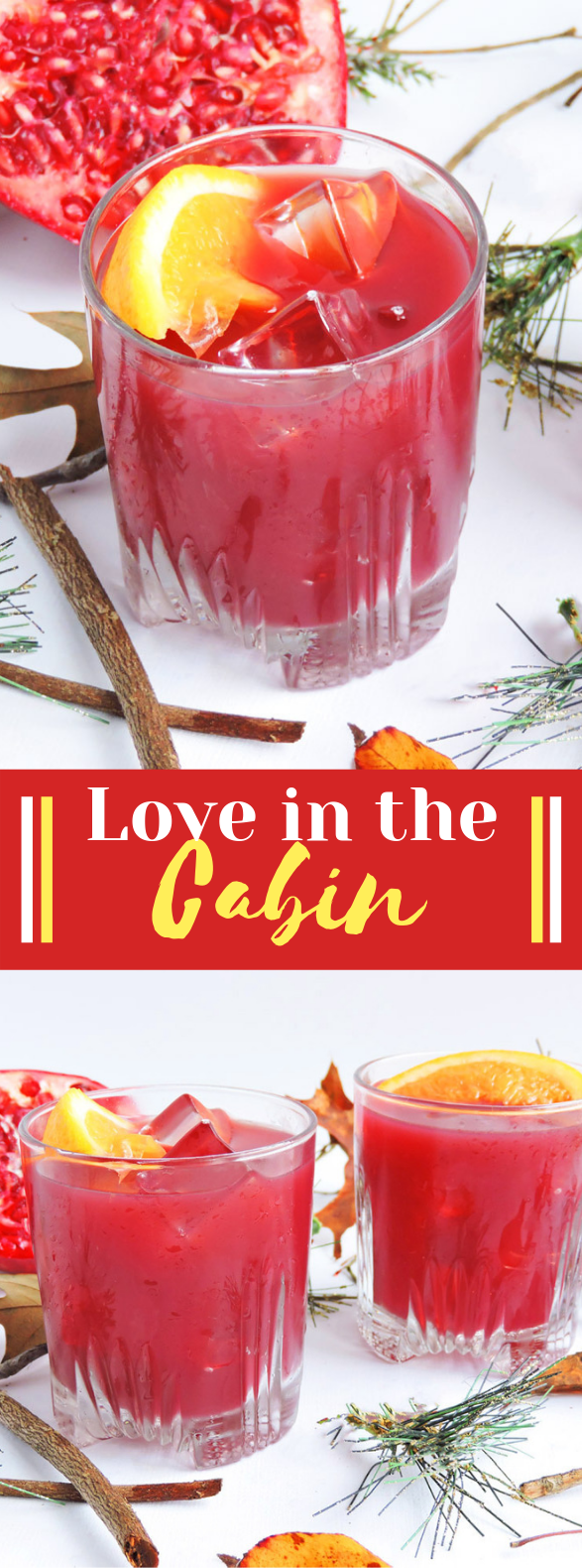 Love in the Cabin Cocktail #drinks #christmas