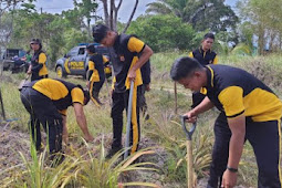 Polres Merauke Buatkan Sumur Bor dan Pompa Air Bagi Masyarakat di Distrik Jagebob