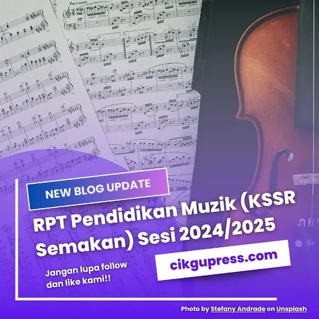 RPT Pendidikan Muzik KSSR Semakan 2024