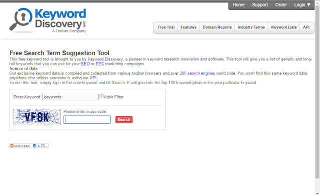 long tailed keywords of the keyword "keyword"