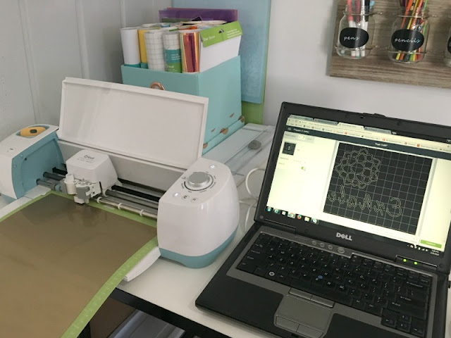 Have you heard about Cricut's new SportFlex Iron On™ that is lightweight and stretches? See how I used it to customize a yoga tank and leggings!