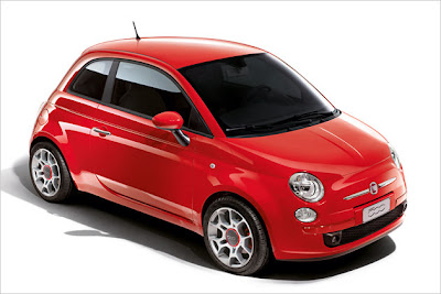 Fiat 500 Rosso Corsa Red racer