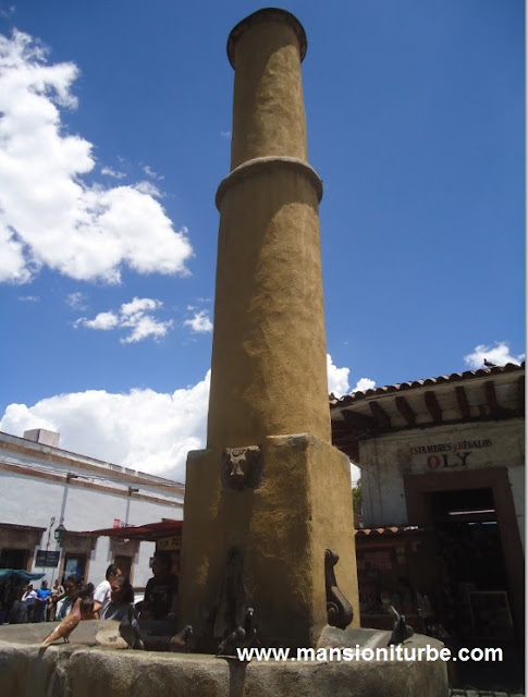 Pila del Torito en Pátzcuaro, Michocán