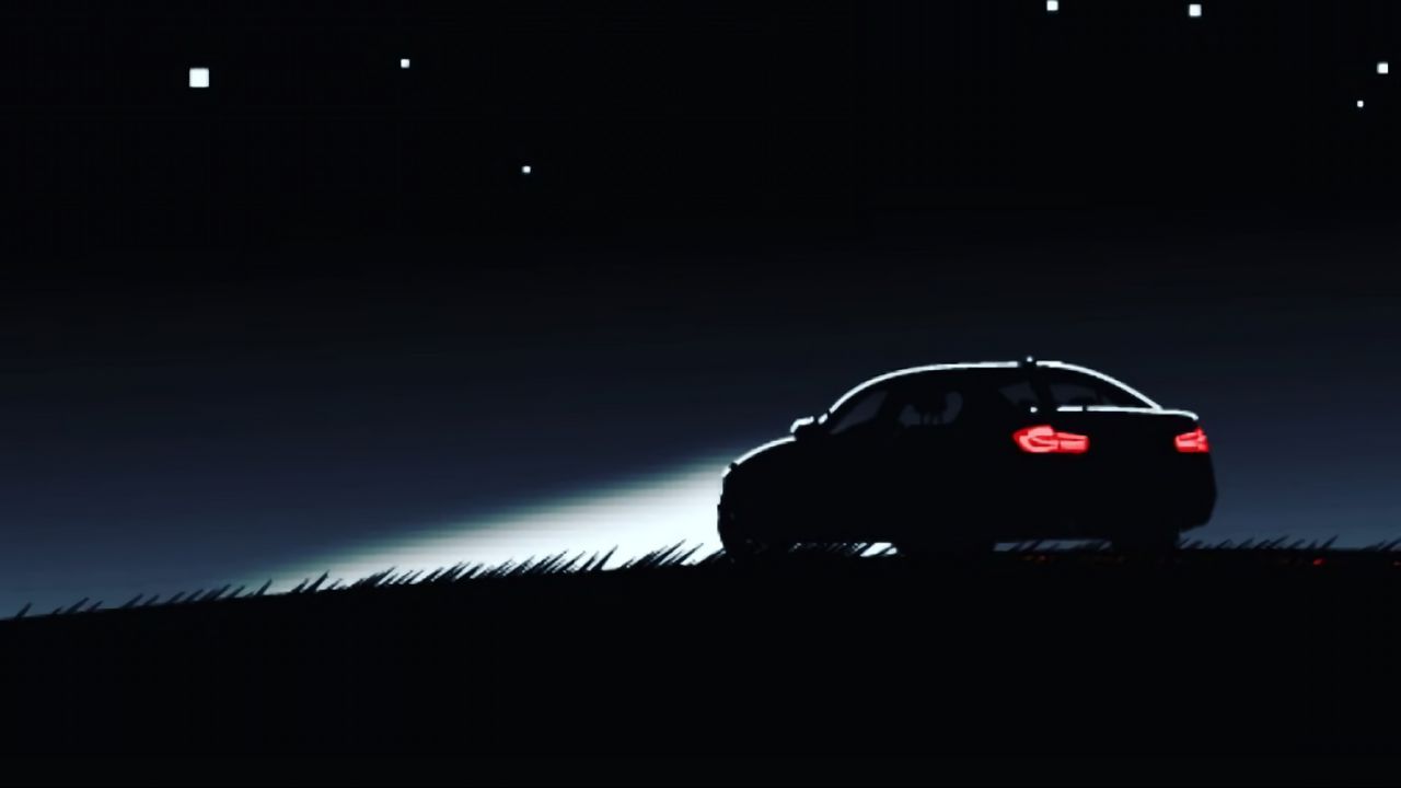 Wallpaper Car Silhouette Art