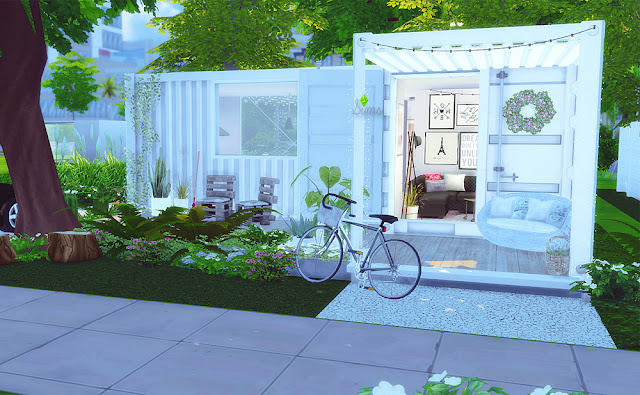 Sims 4 Minimalist Container House