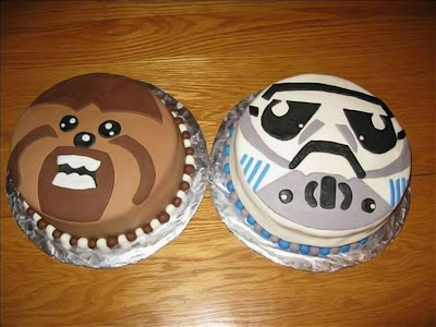 star wars cakes