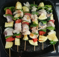 brochetas de bonito