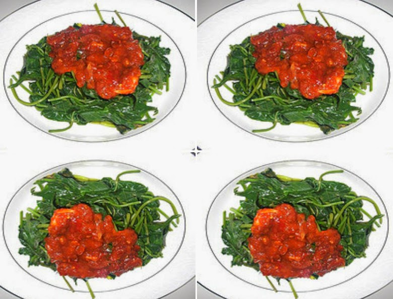 Resep Sambal Asam Manis Spesial Daun Ubi Jalar  Aneka 