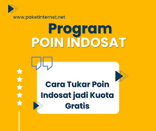 cara tukar poin indosat jadi kuota internet gratis