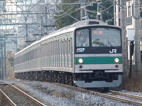 埼京線　各駅停車　川越行き1　205系