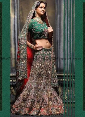 Bridal-lehenga-style