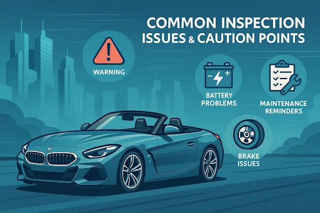 BMW Z4オーナー必見！車検時によくあるトラブルと注意点