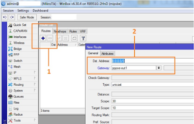 duniajaringanindo - Tutorial Konfigurasi Router Mikrotik Pada Layanan Biznet Metronet