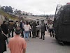 Viña del Mar /Reñaca/. Desórdenes impiden normal realización de la PSU en la Sede de la Universidad de Valparaíso: Al lugar llegó persona de  Fuerzas Especiales.
