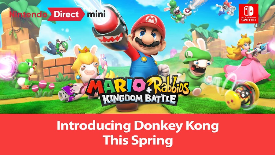 mario rabbids kingdom battle donkey kong