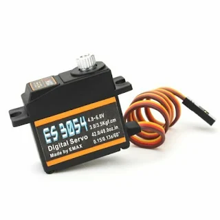 Digital Servo Motor Steering Torque 3.5kg Waterproof Metal Gear Core Plug type FUT JR hown-store