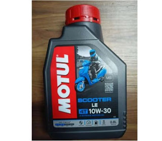 Oli Terbaik untuk Motor Matic Motul Scooter LE 4T HC-Tech 10W-30