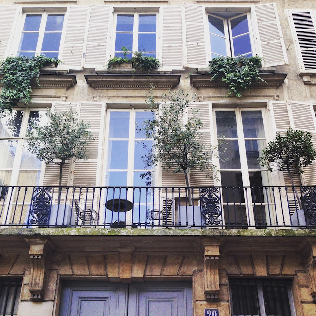 Paris balcony