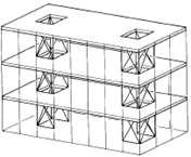 Concrete floor slabs are 