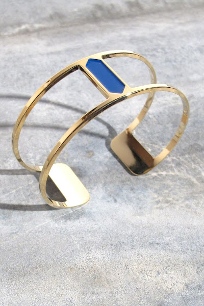 Bracelet Anne Thomas bleu