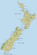 New Zealand map (new zealand map)