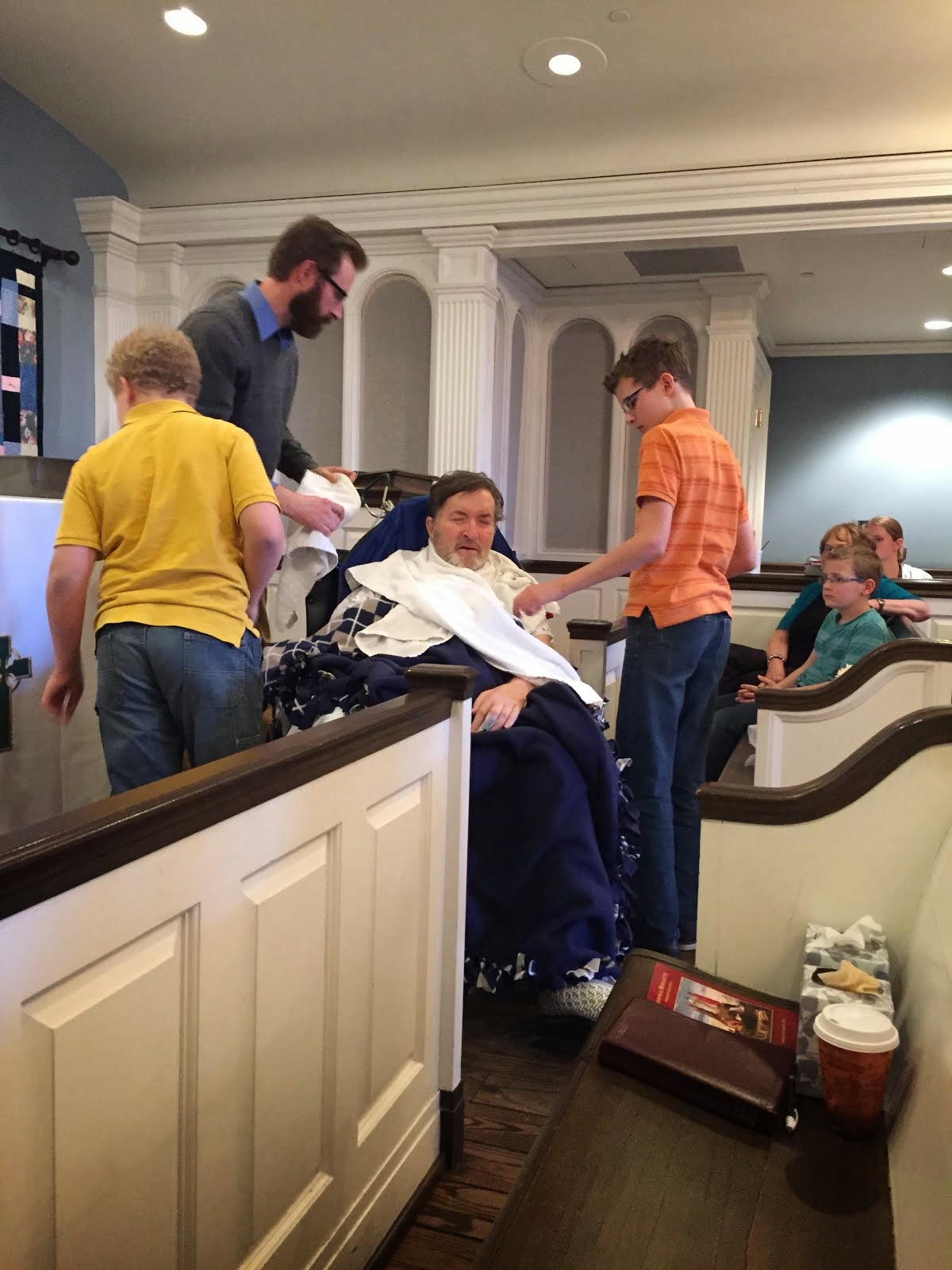Preparing for baptism