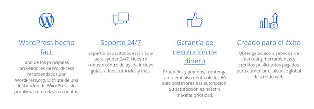 hosting informaciiion recomendada