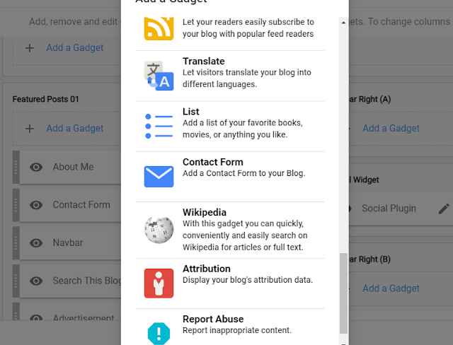 Best HTML blogger contact form widgets