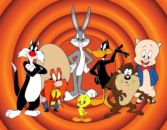 Desenhos do Show do Looney Tunes para Colorir e Imprimir