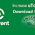How to Increase your uTorrent Download Speed
