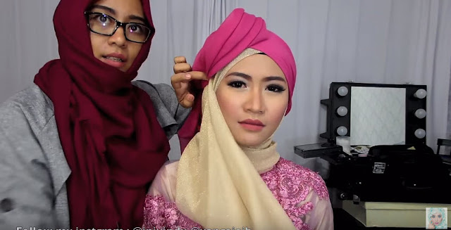 Hijab tutorial Islami cantik