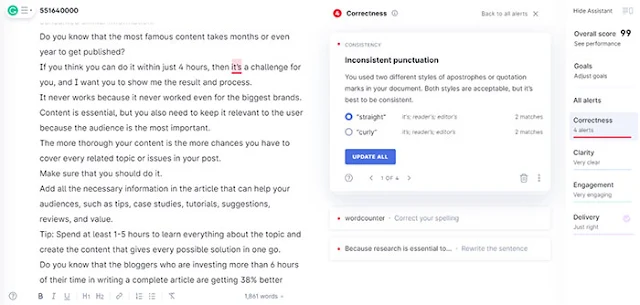 Grammarly: Blogging Tips to Boost Your Content for Better Ranking and Traffic: eAskme