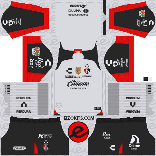 Kit Dream League Soccer 2023 Atlas FC DLS Kits 2023-2024 Charly (Away)