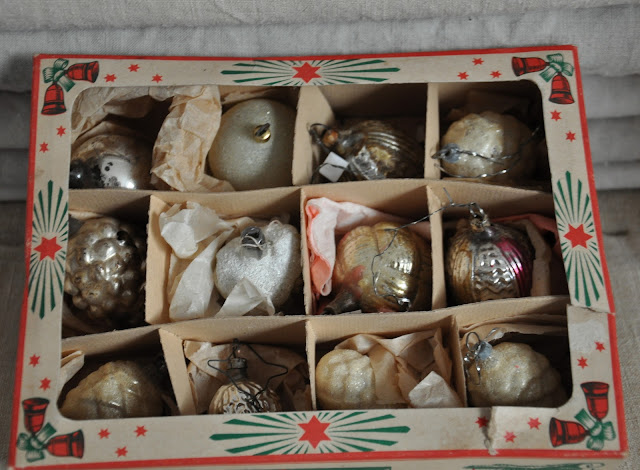 boules de noël ancienne