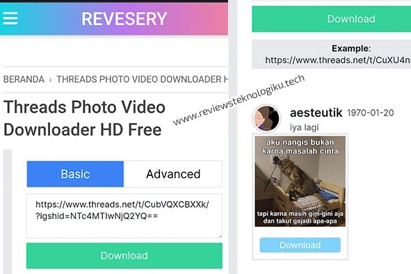 aplikasi download video dan foto threads instagram online